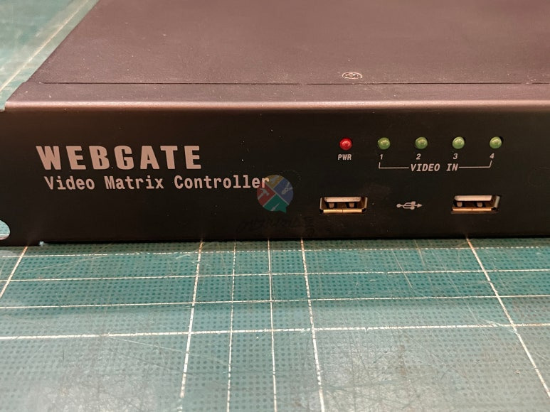 실제 수리 사례의 WEBGATE VMC6401 영상 컨트롤러